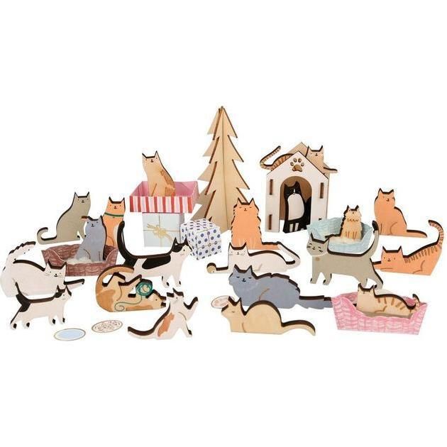 Cat Advent Calendar Suitcase | Maisonette