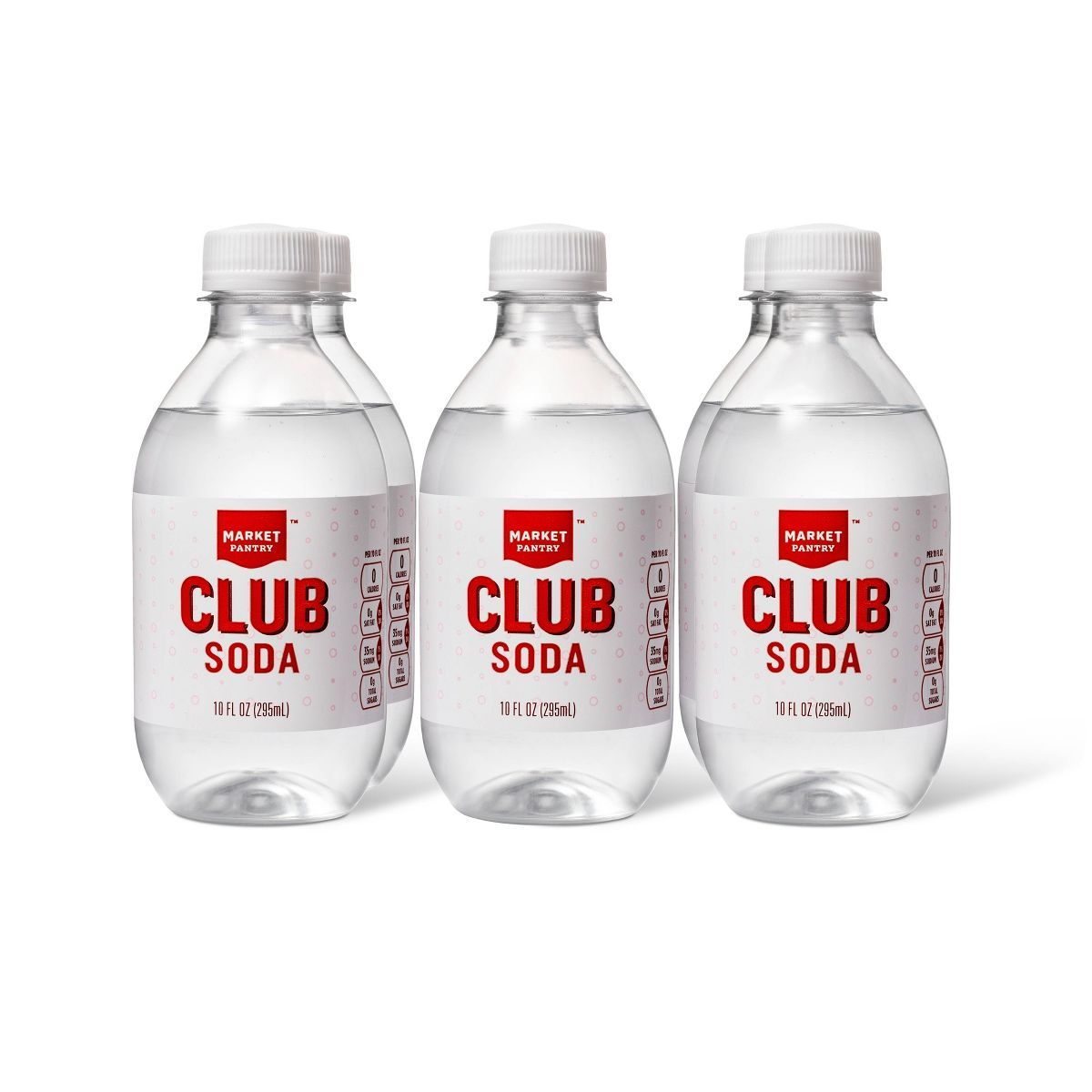 Club Soda - 6pk/10 fl oz - Market Pantry™ | Target
