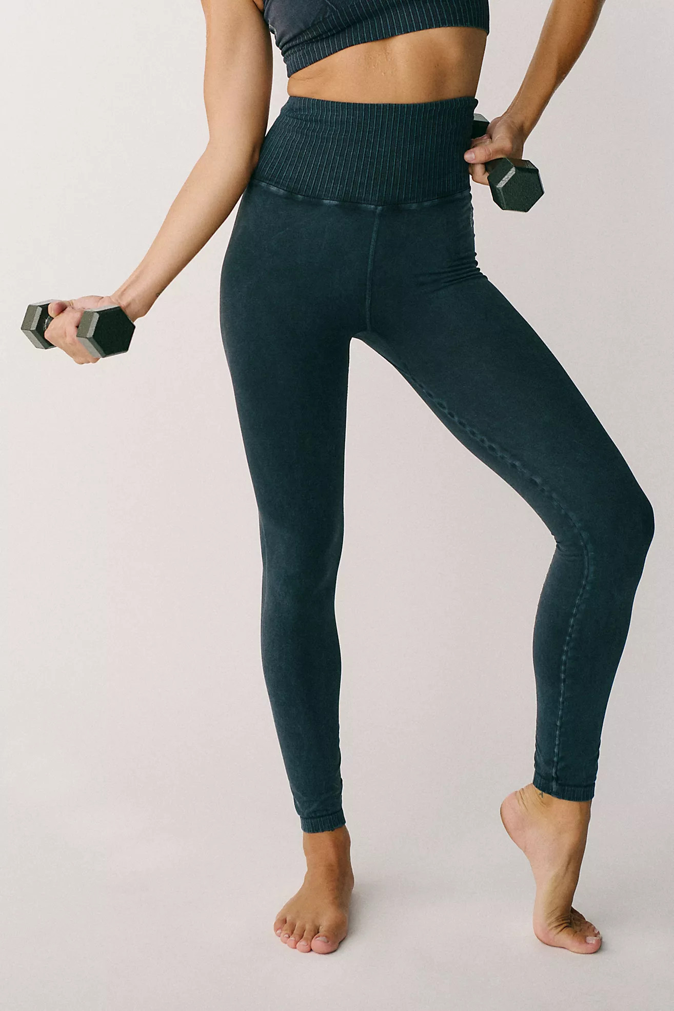 Good Karma High-Rise 7/8 Length Leggings | Free People (Global - UK&FR Excluded)