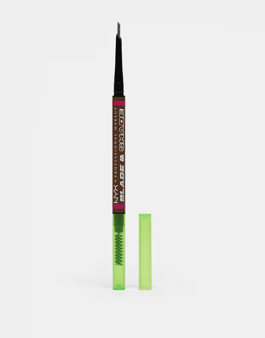 NYX Professional Makeup – Blade & Shade – Mechanischer Nano-Augenbrauenstift-Blonde | ASOS (Global)