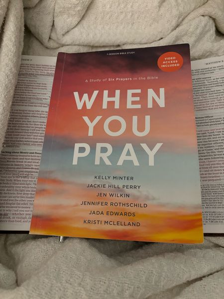 Such an amazing Bible study that dives deep into prayer. Highly recommend ! 
