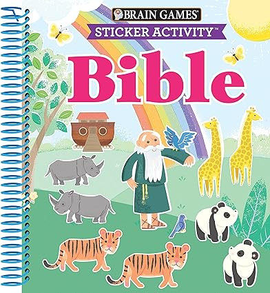 Brain Games - Sticker Activity: Bible (For Kids Ages 3-6)      Spiral-bound – November 4, 2021 | Amazon (US)