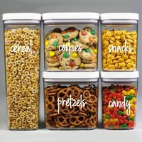 Canister Decals, set of 30 vinyl labels, kitchen pantry storage solution, glass jar labels, plastic container stickers | Etsy (US)