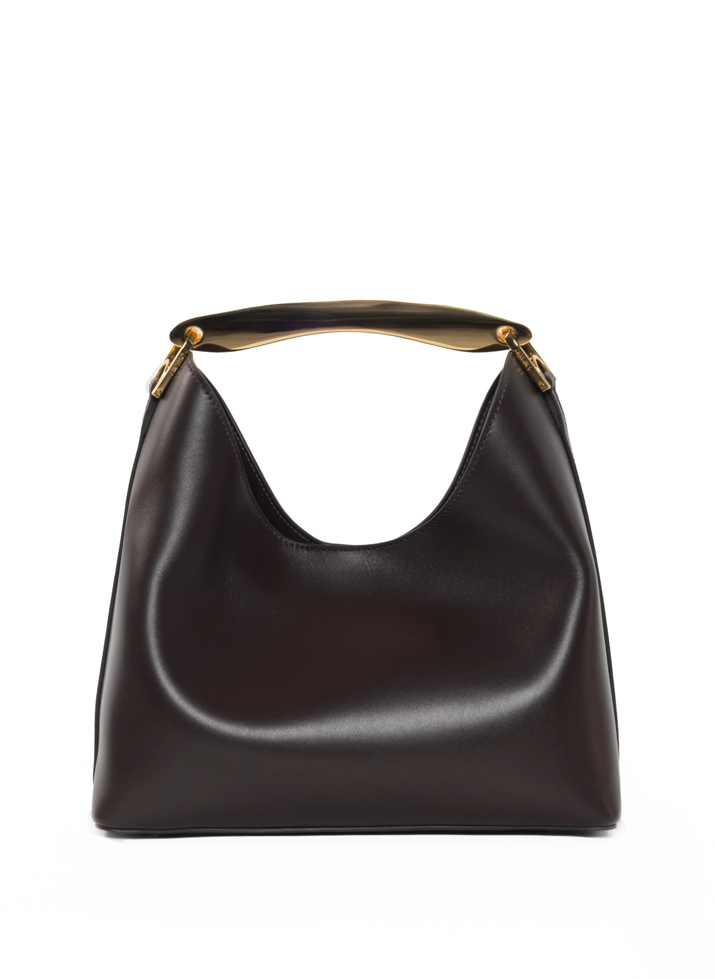 Boomerang Leather Tabacco - Designer Leather Handbag - Elleme | Elleme