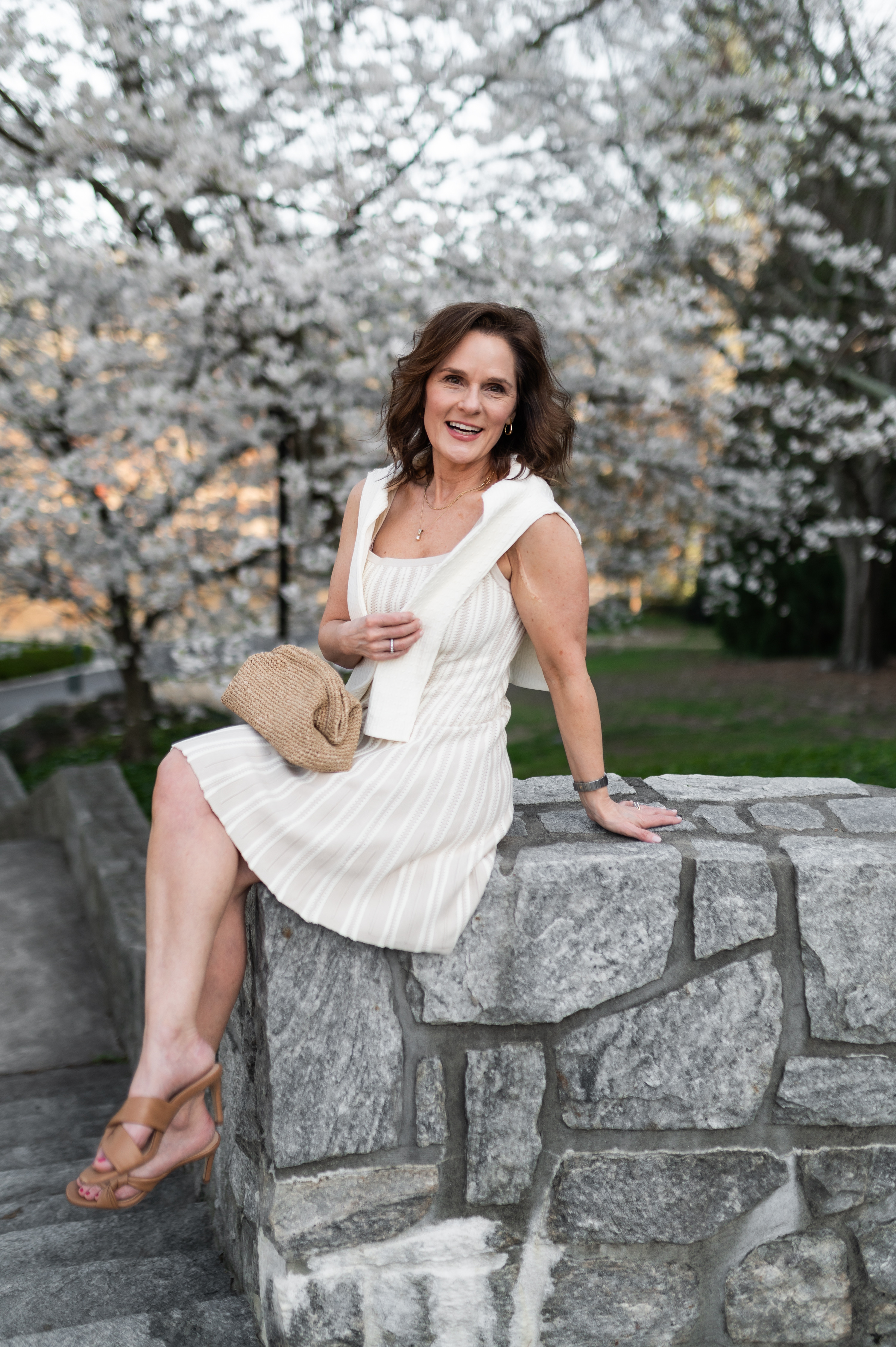 One of my favorite finds for petites this spring.  This knit dress looks way more expensive than it is.  The fit is perfect in every way.  The fine gauge cotton sweater is a good one for around the shoulders or as a cardigan.

The heeled sandals are my most worn summer sandals.  So comfortable. 




petite spring dress, petite knit spring dress, comfortable heeled sandals 

 #petite 

#LTKOver40 #LTKPetite #LTKFindsUnder100