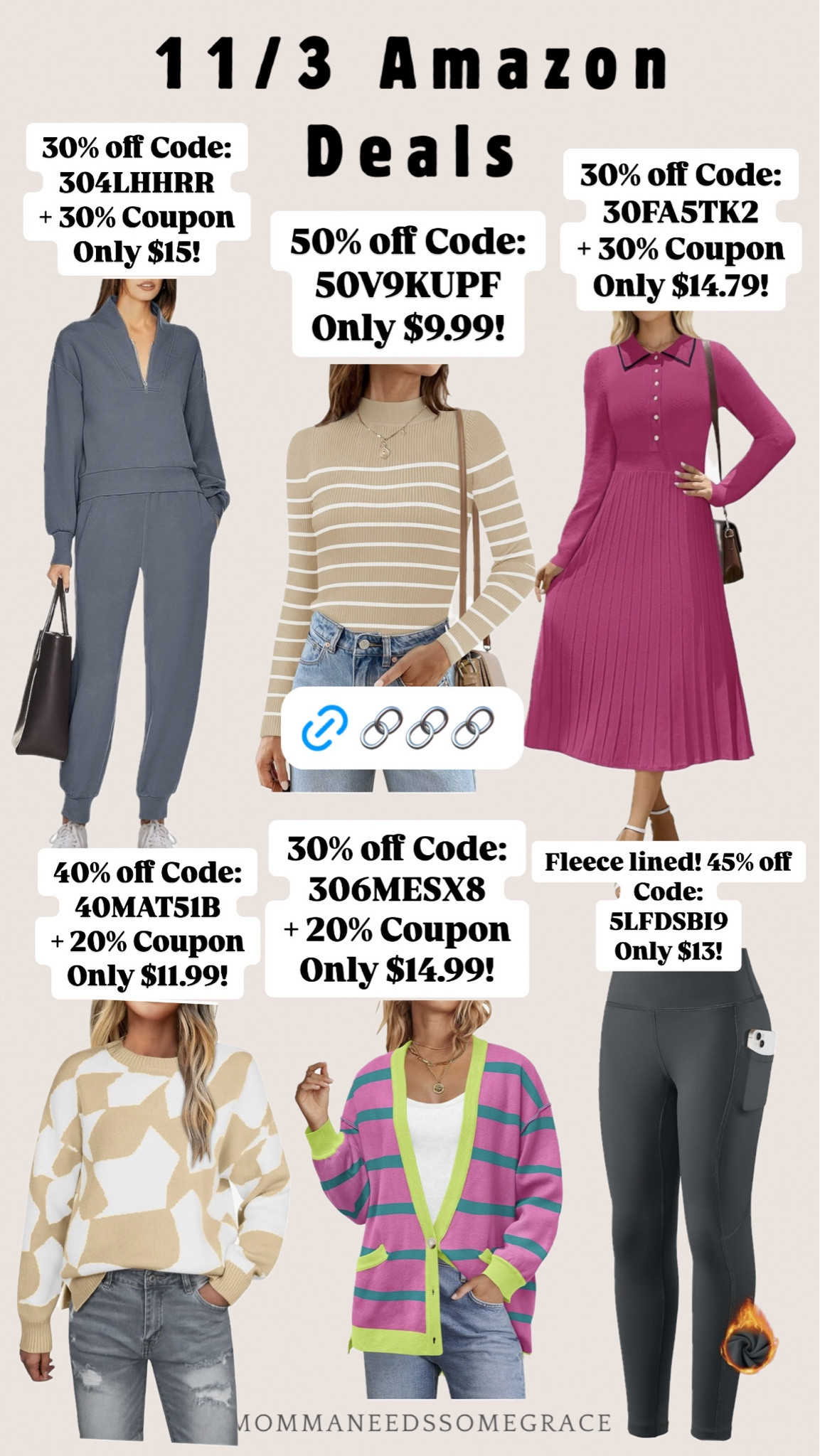 11/3 Amazon promo deals! How to use a promo code 👇🏼

Copy the code above (screenshot and then go to the picture, hold your finger down on top of the code), paste it in the box at checkout (the box is at the bottom of the payment page) . Hit space and "go" on the keyboard. Then the code should be applied.

#LTKSeasonal #LTKFindsUnder100 #LTKSaleAlert