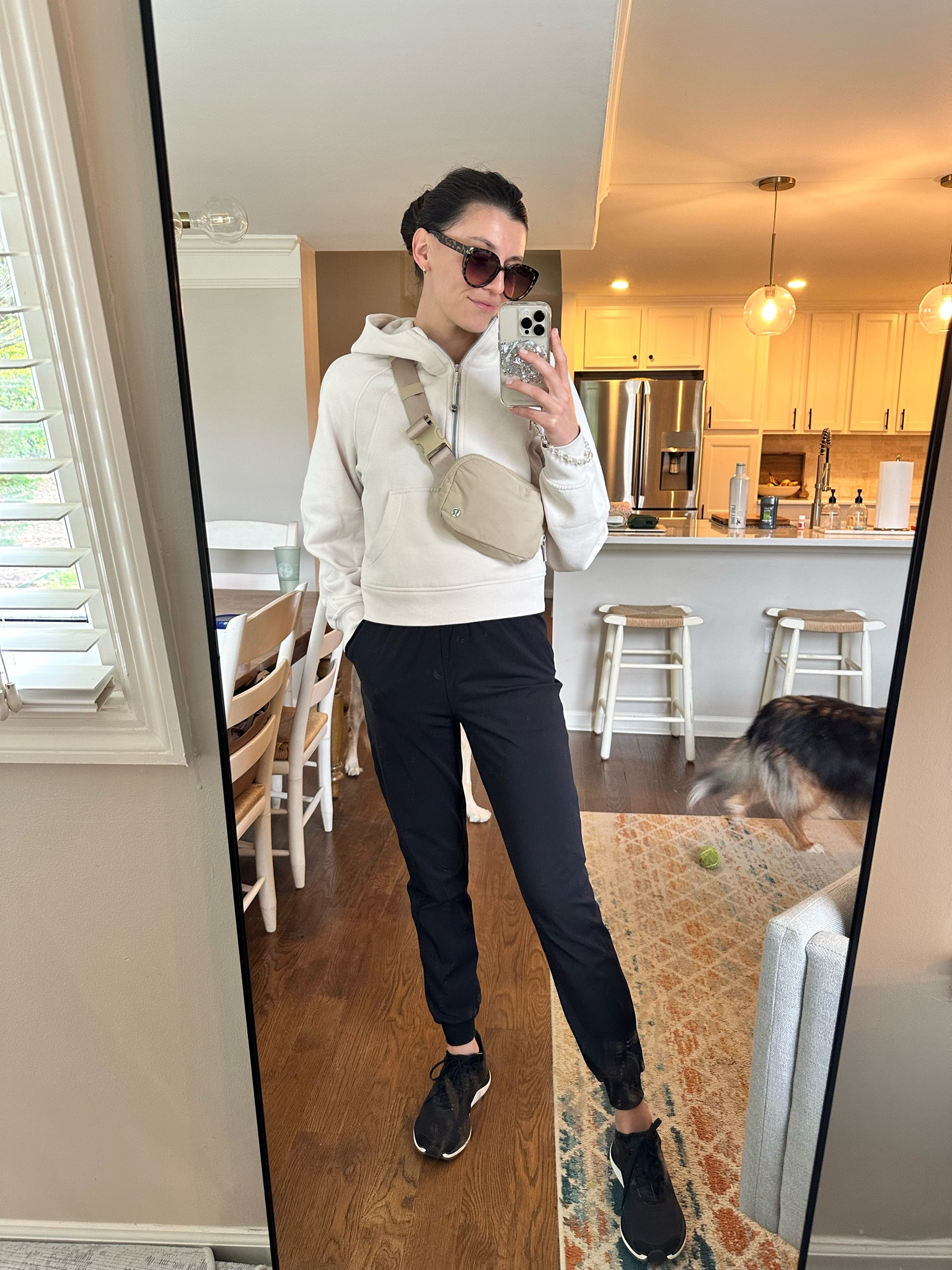 Mothers Day Gifts!!! Sneakers on sale!! 
My favorite errand outfit brought to you by #lululemon the best light weight joggers, material is stretchy & breathable, I wear these all the way through summer. If you have dogs these are THE ONES, dog hair literally falls off of them. And can never go wrong with a scuba zip and belt bag. Also if you haven’t checked out Lululemon’s sneakers yet, you’re missing out! And you can test them for 30 days and get a full refund if you don’t like them! 

#LTKsalealert #LTKfit #LTKGiftGuide