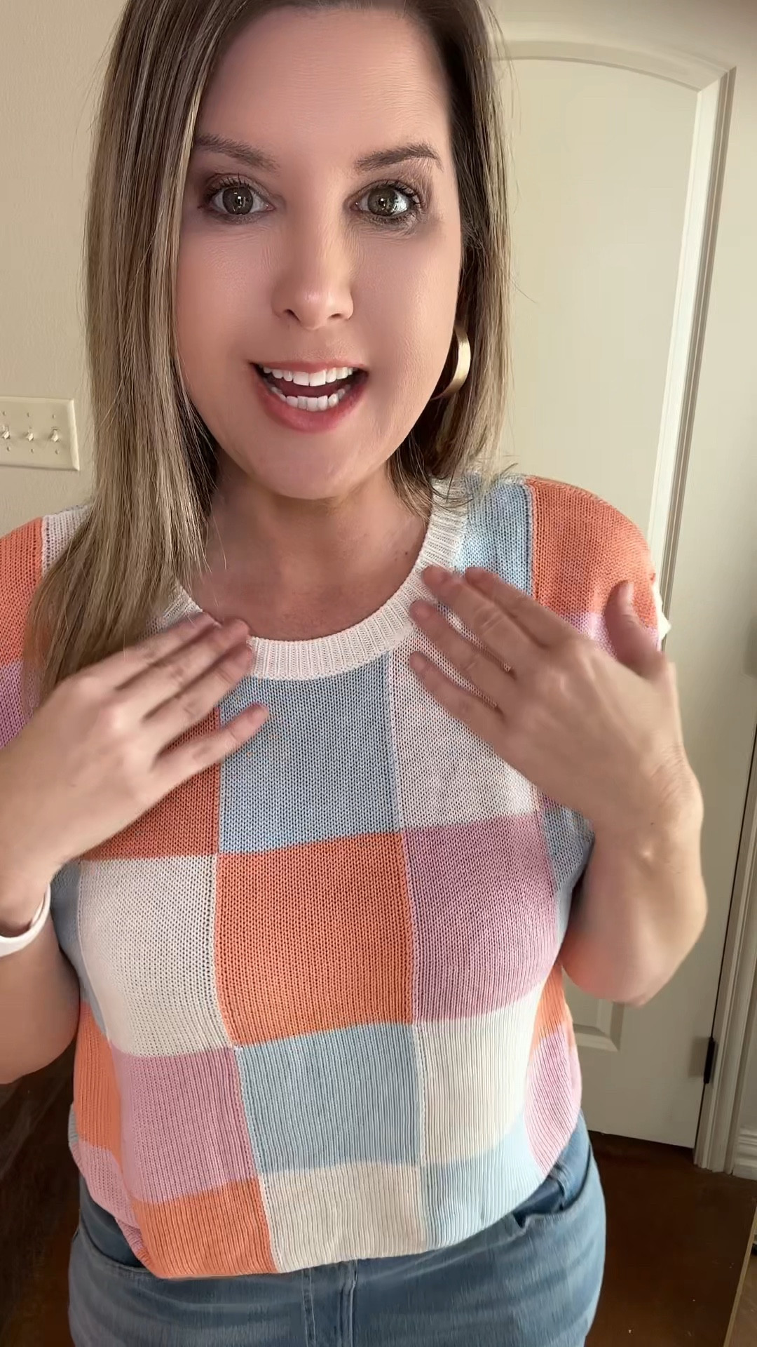 Absolutely in love with this cap sleeve top!    It is the perfect crop fit, even for long torso ladies. The colors just scream spring and I’m ready for it! 🌸

#croptop #capsleevetop #springtop



#LTKStyleTip #LTKSaleAlert #LTKFindsUnder50