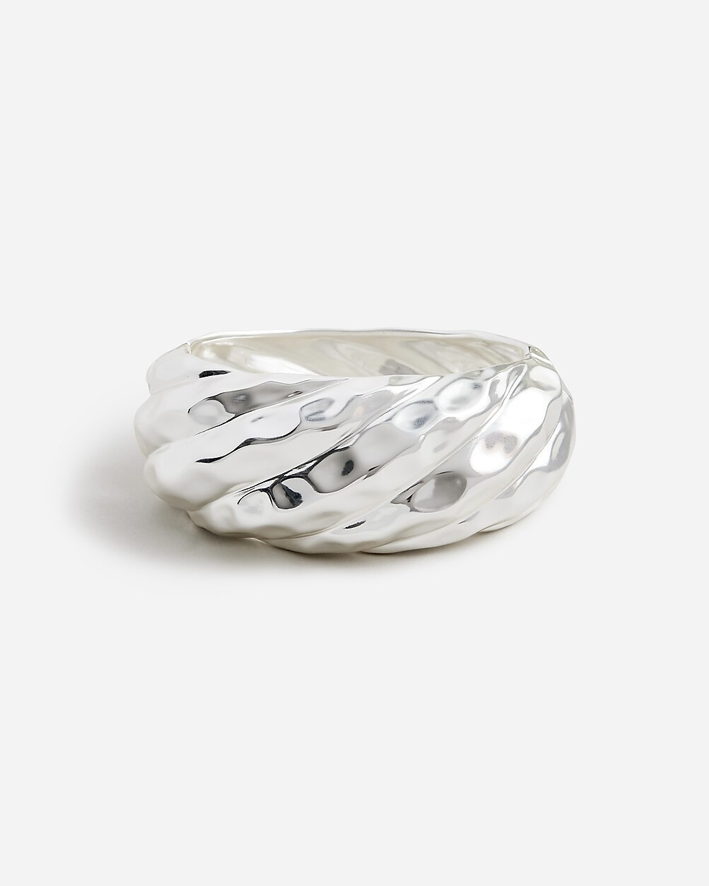 Textured hinge cuff bracelet | J. Crew US