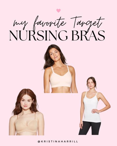 Hands down my favorite and only nursing bras I'll wear. Comfy, easy to use, and a great price. I use the seamless one for everyday, the tank goes great under sweaters or layering, and the wireless one is perfect when you want more of an actual bra. Seriously... These are even better than my $50+ nursing bras! 

#LTKFind #LTKbump #LTKsalealert