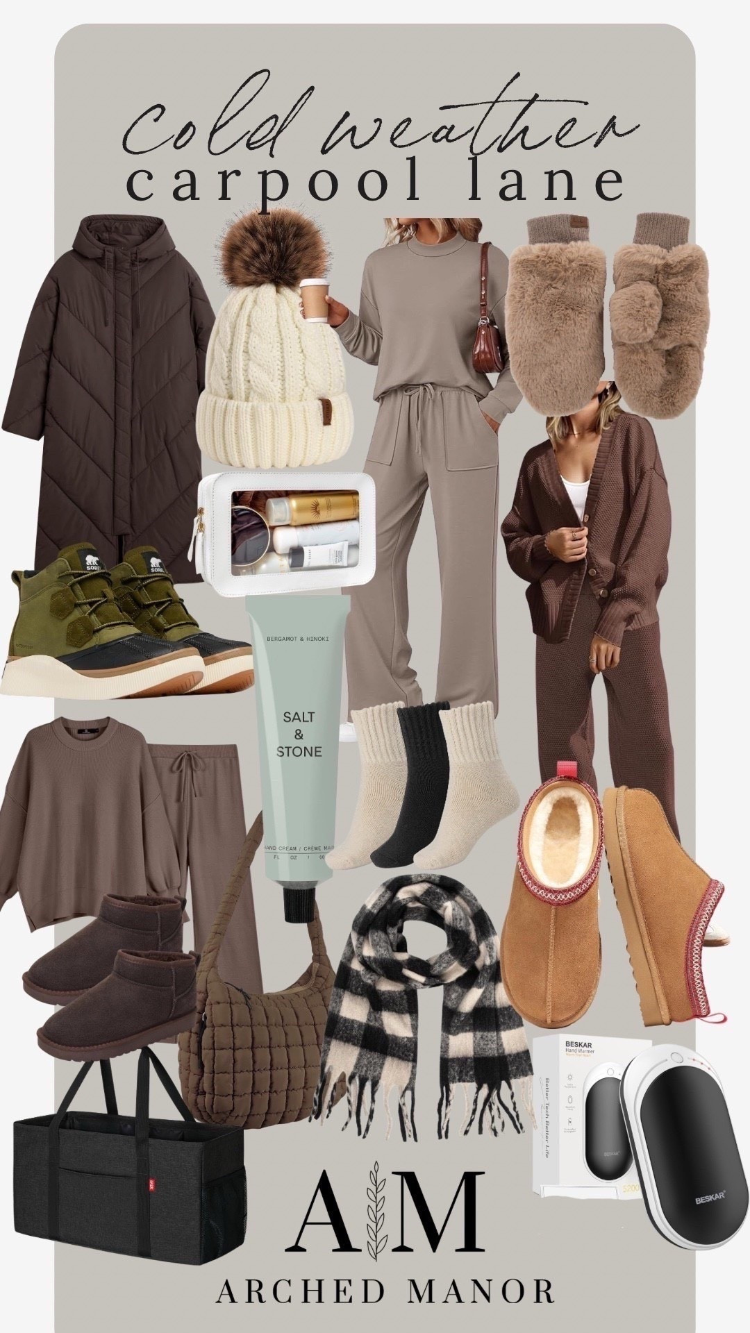 Cold mornings in the carpool lane call for a few essentials that keep you warm, comfortable, and stress-free. From cozy layers to weather-ready accessories, these must-haves make early pickups a little easier and a lot more comfortable.
#CarpoolEssentials #ColdWeatherMustHaves #LTKstyle #LTKfinds #WinterEssentials #CozyStyle #MorningRoutine #TravelGear #EverydayComfort #ParentLife #LTKhome #StyleTips #SeasonalFavorites #OnTheGo#LTKFamily

