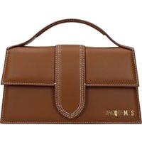 Jacquemus Hand Bags Le grand bambino Woman Leather Brown/Light Brown | Balardi (US & Canada)