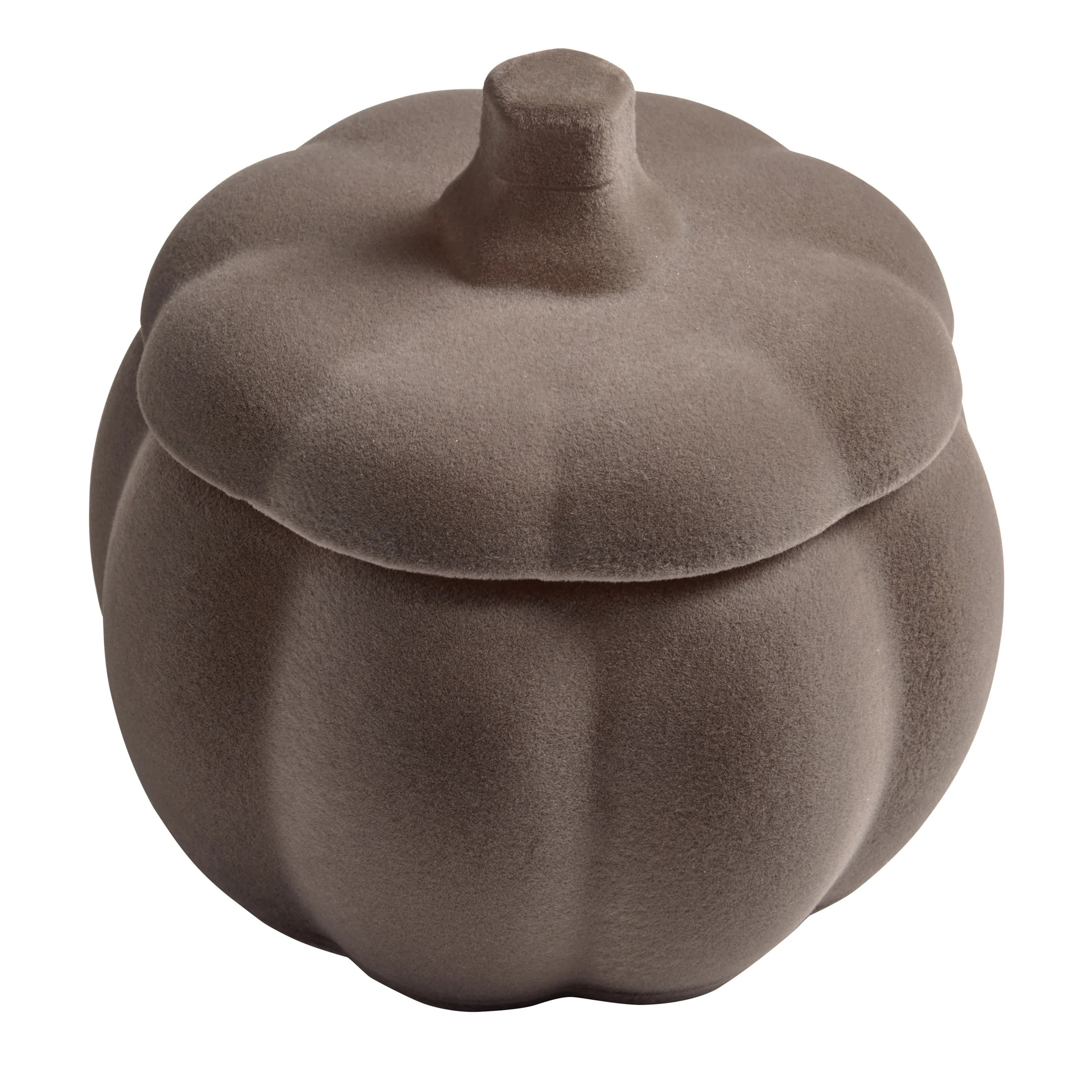 Better Homes & Gardens 2-Wick 12.7 oz Flocked Pumpkin Jar Candle, Brown Butter Pumpkin | Walmart (US)