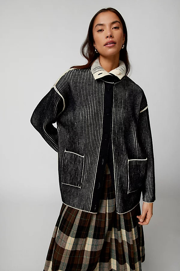 Find Me Now Nan Reversible Cardigan | Urban Outfitters (US and RoW)