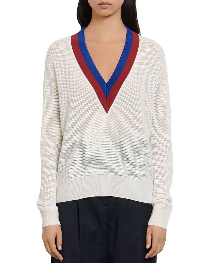 Shena Varsity-Style Sweater | Bloomingdale's (US)