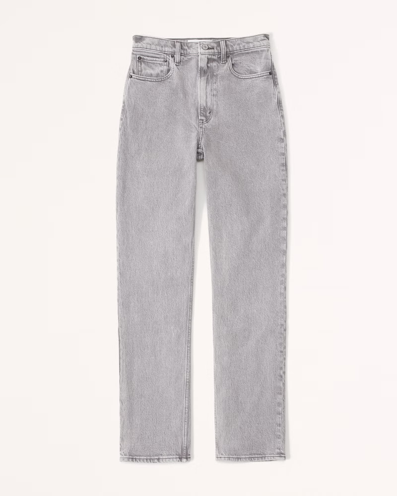 Ultra High Rise 90s Straight Jean | Abercrombie & Fitch (US)