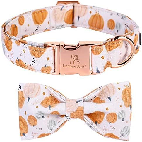 Lionheart glory Premium Dog Collars, Bowtie Dog Collar, Adjustable Heavy Duty Dog Collar with Bow... | Amazon (US)