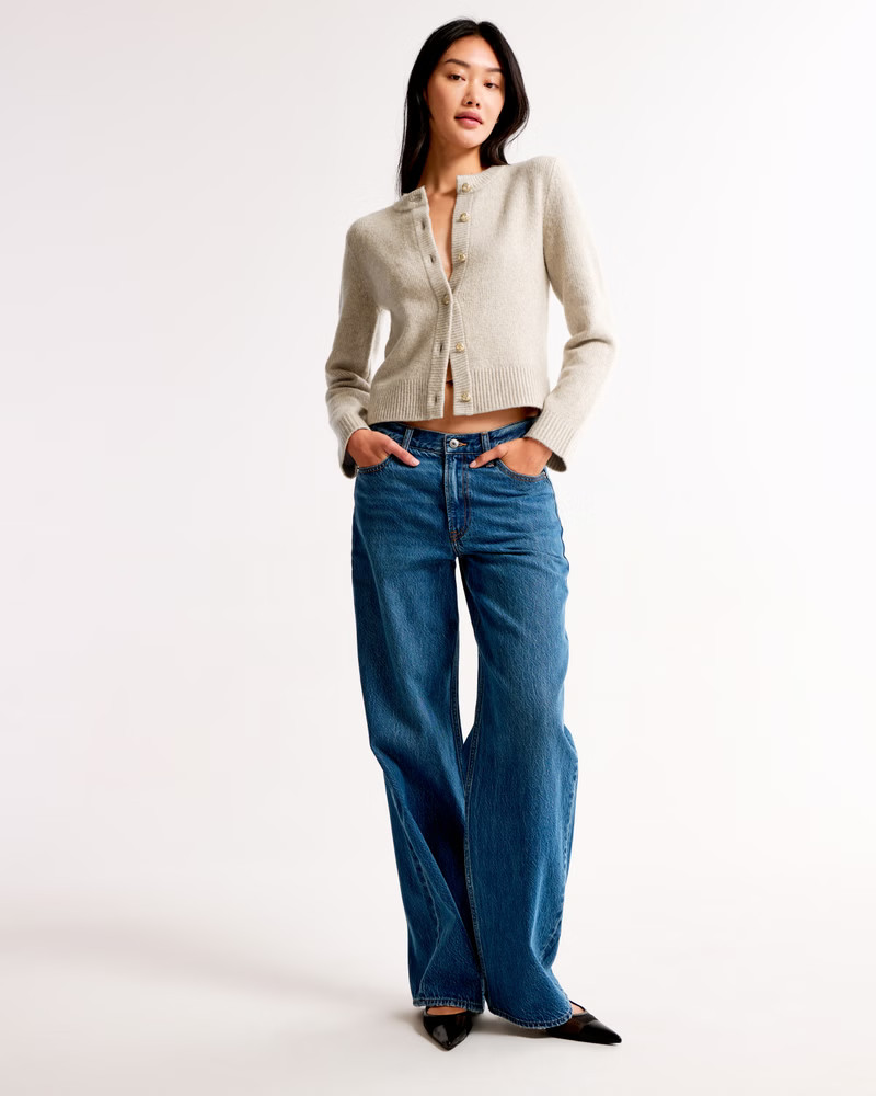 Crew Cardigan | Abercrombie & Fitch (US)