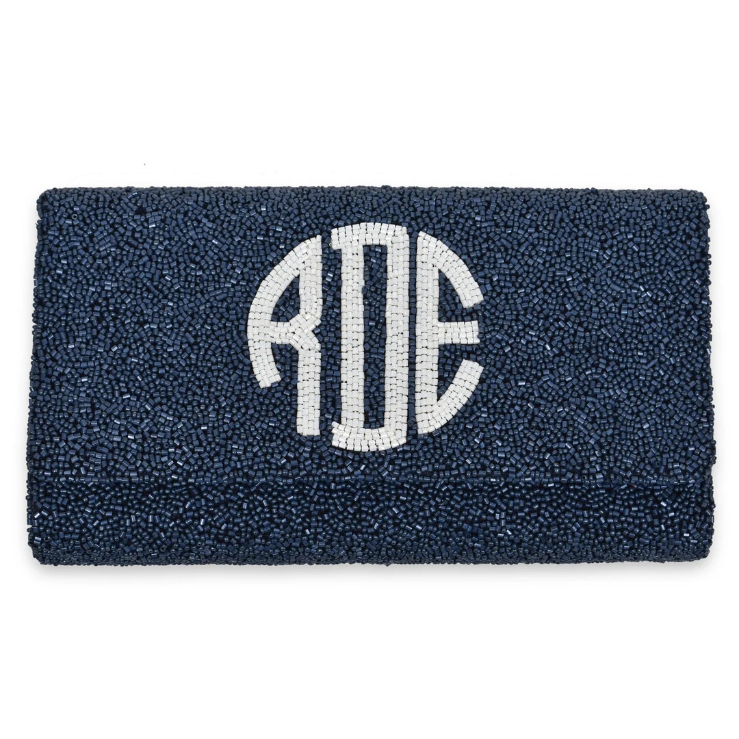 Half Barrel Custom Beaded Clutch  Medium - Etsy | Etsy (US)