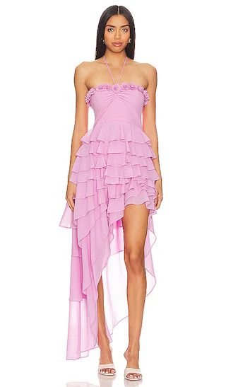 Brittan Gown in Bubblegum Pink | Revolve Clothing (Global)
