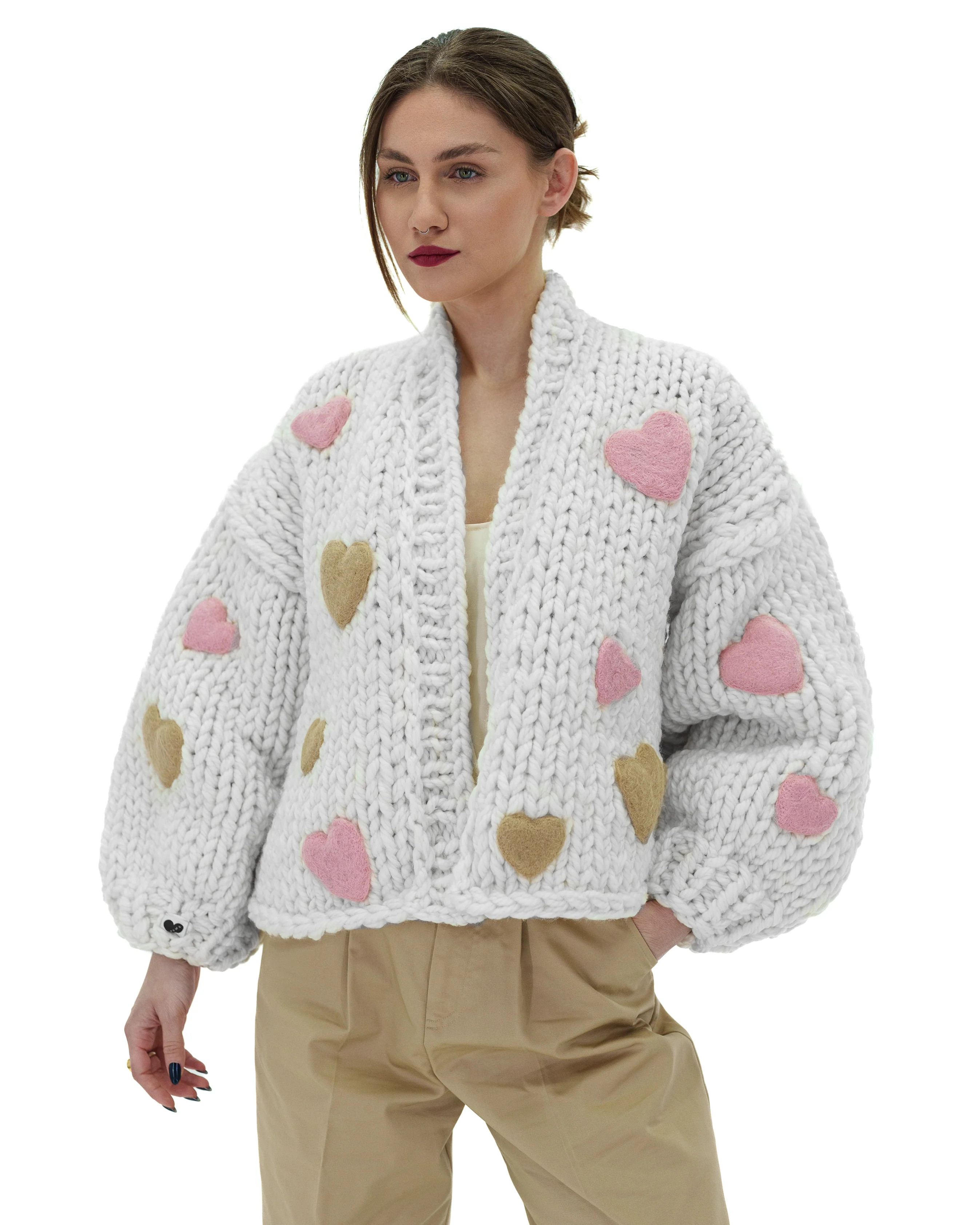 Heartfelt Cardigan | Mumshandmade