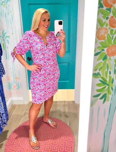 The Lilly sunshine sale starts today 1/3/24. So many dresses are on sale! Loving all of the Lilly Pulitzer dresses this year.

Wearing a size medium. Fits true to size. 




#LTKswim #LTKsalealert #LTKfindsunder100
