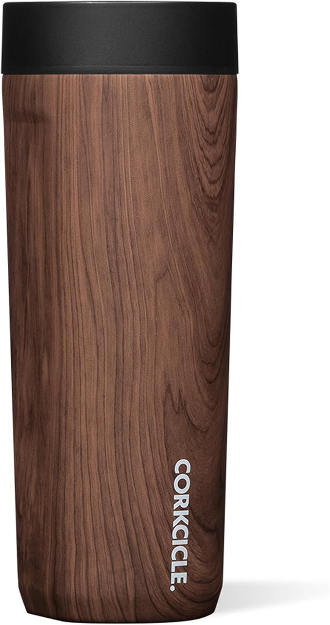 Corkcicle Commuter Cup Travel Mug - Insulated Coffee Mug with Lid - Keeps Drinks Cold 18 Hours - ... | Amazon (US)