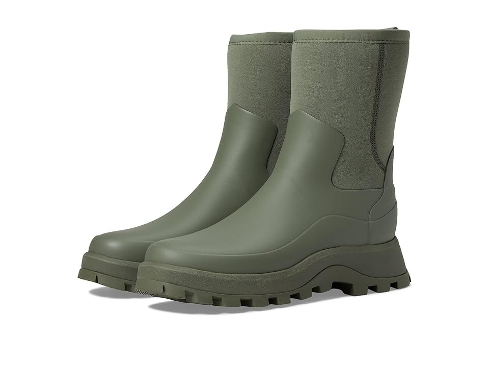 Hunter City Explorer Short Boot (Lichen Green) Women's Rain Boots | Zappos