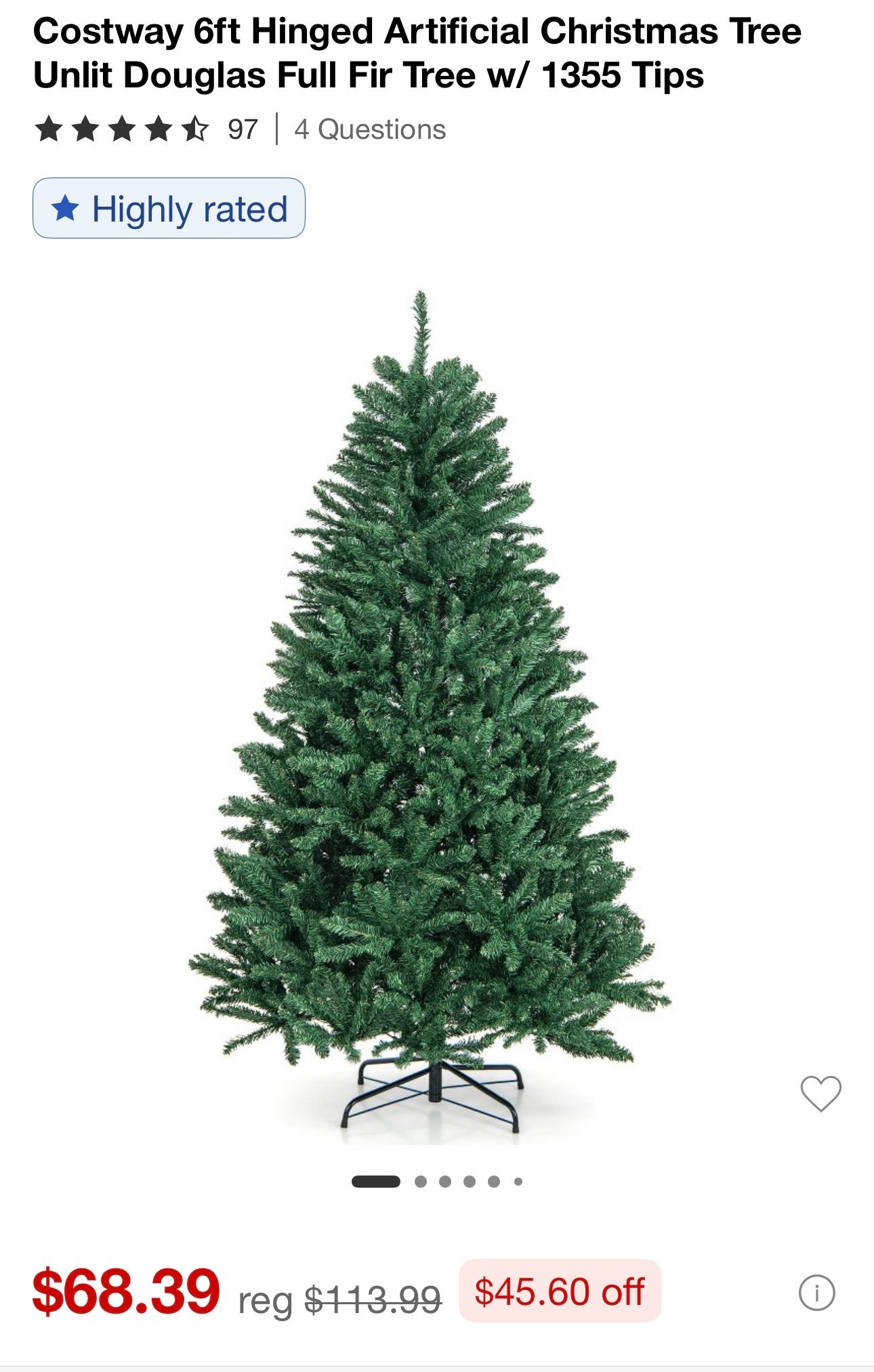 Major Christmas tree sale!! 

#LTKHoliday #LTKSeasonal #LTKSaleAlert