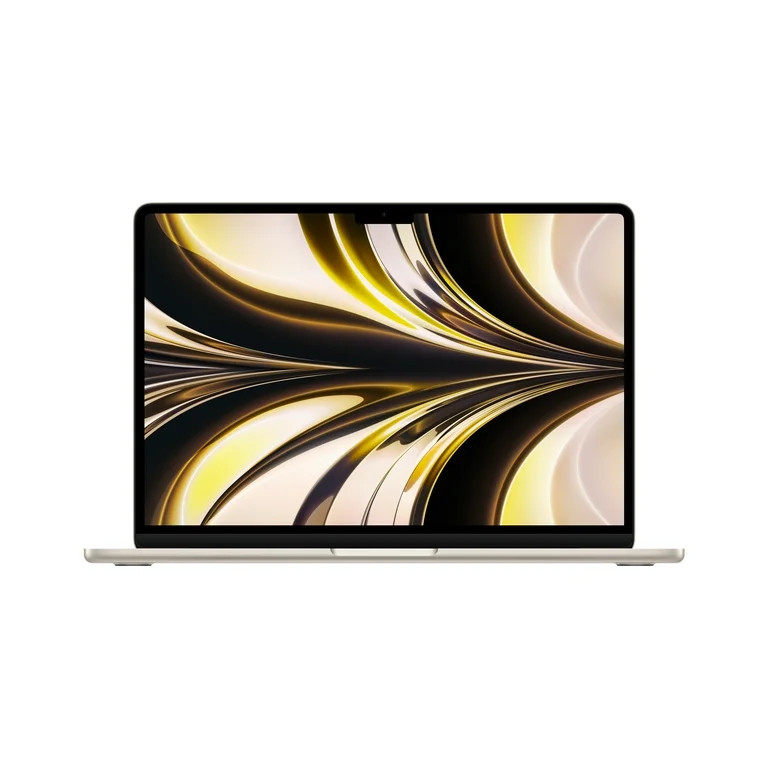 Apple 13-inch MacBook Air: M2 chip with 8C CPU / 8C GPU, 256GB SSD, 16GB Memory - Starlight MC7W4... | Walmart (US)