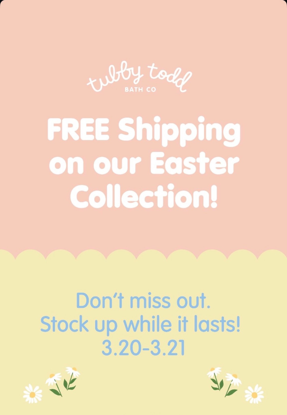 Free shipping on tubby Todd’s Easter and spring collection! 

We love tubby Todd products so much. These are perfect scents for your littles Easter basket! 



#LTKKids #LTKBaby #LTKmomlife