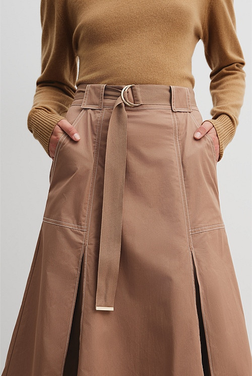 Pocket Detail Skirt | Country Road