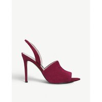 Guthrie open-toe suede heeled sandals | Selfridges