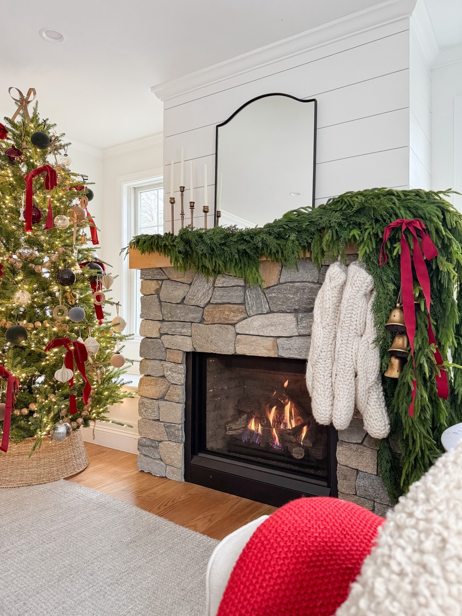 Holiday living room

Amazon home  mantel holiday decor  Ralph Lauren Christmas decor  Coastal living room  throw blanket, throw pillows, potter barn sofa,  vase, jute rug, sherri calnan home 

#LTKHoliday #LTKHome