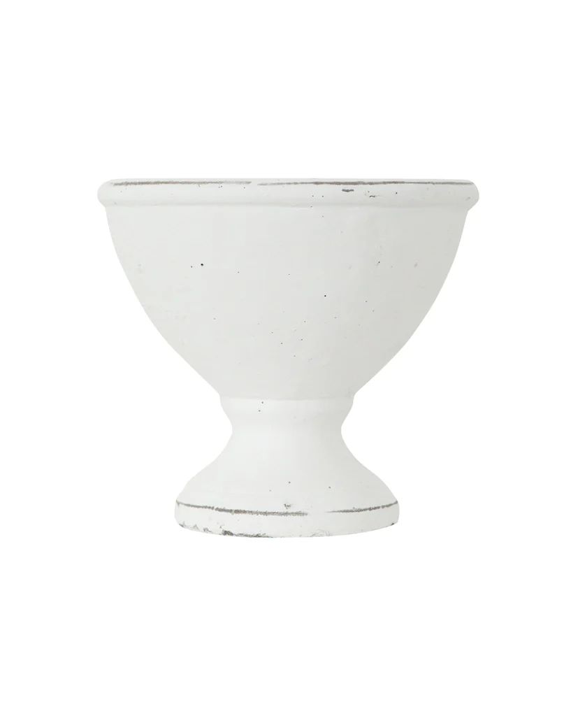 Distressed Pedestal Pot | McGee & Co.
