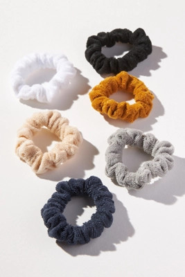 Terry Hair Scrunchies, Set of 6 | Anthropologie (UK)