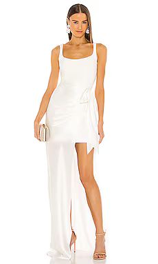 Cinq a Sept Marian Gown in White from Revolve.com | Revolve Clothing (Global)