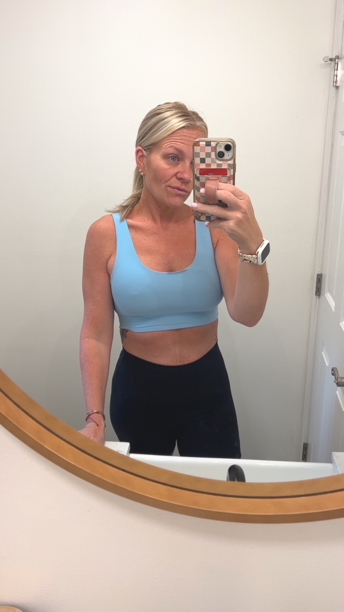 Absolute best sports bra and shorts 

#LTKActive #LTKOver40