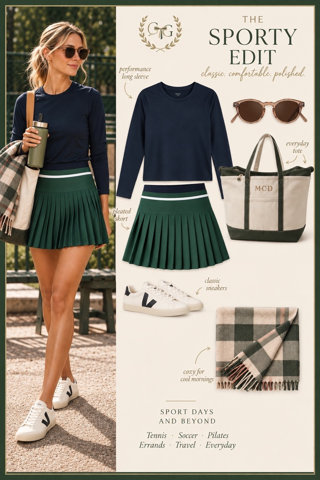 Soccer mom meets Ralph Lauren fall, sign me up! This is a mixture of Tuckernuck sport and Tuckernuck sport dupes from Amazon. Classy soccer mom, classy pickleball outfit, classy tennis outfit, classy golf outfit. Glassalwaysfull