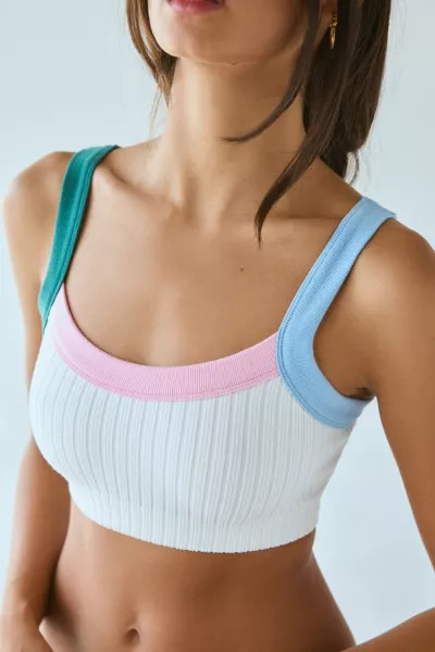 Out From Under Riptide Seamless Knit Scoop Neck Bralette | Urban Outfitters (US and RoW)