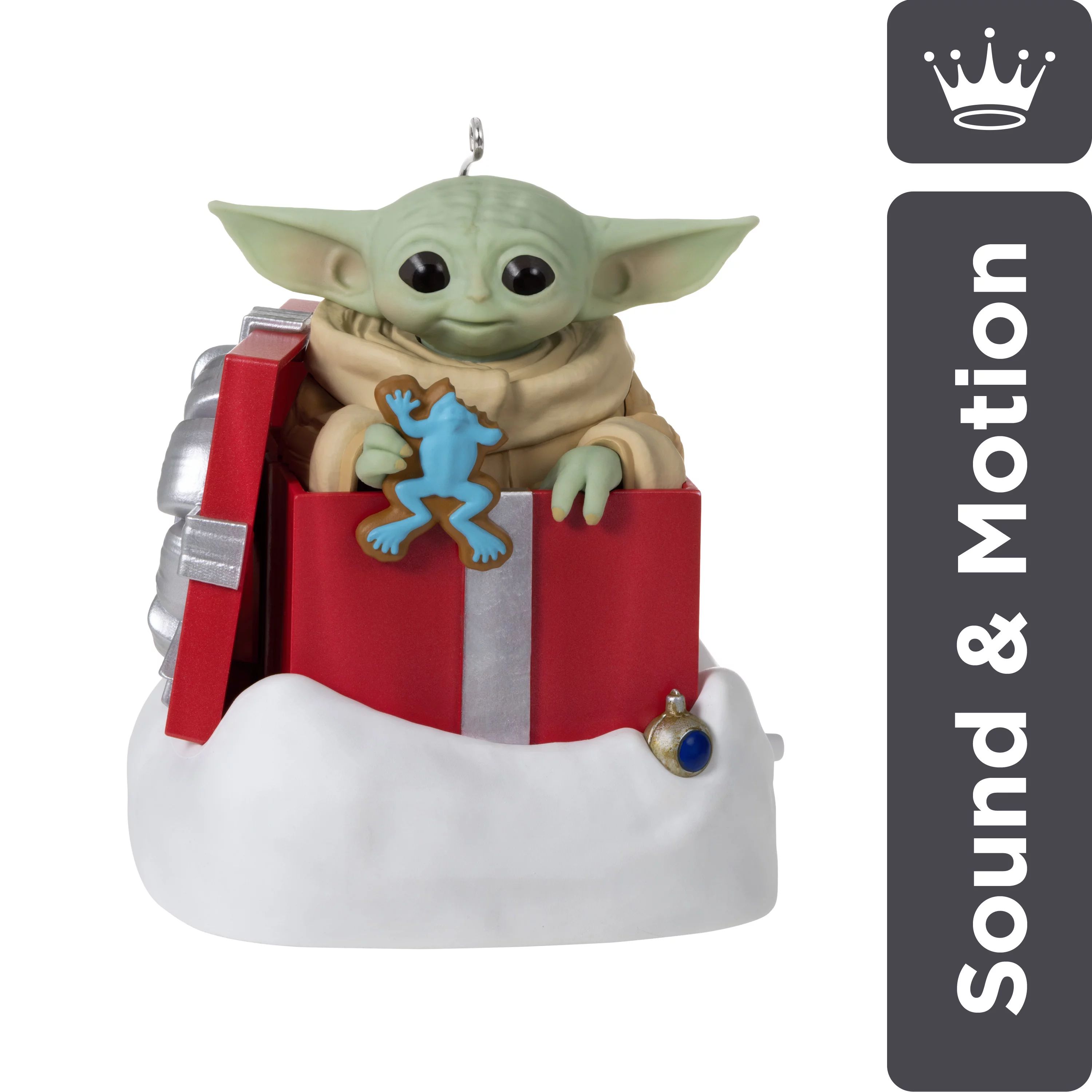 Hallmark Keepsake Ornament (Star Wars: The Mandalorian Grogu Greetings With Sound and Motion) | Walmart (US)