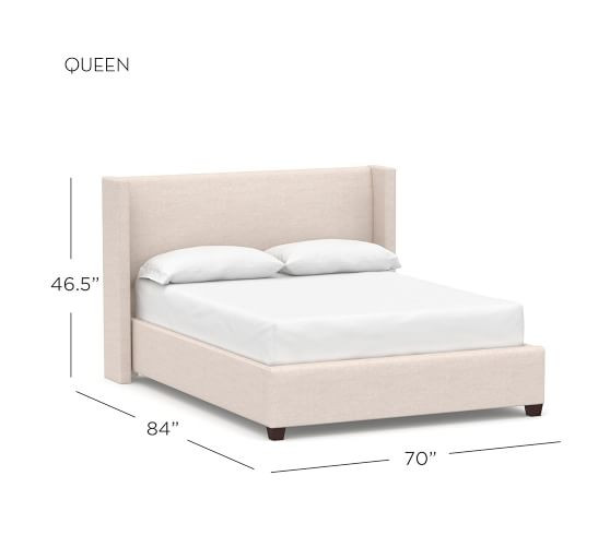 Elliot Shelter Upholstered Bed | Pottery Barn (US)