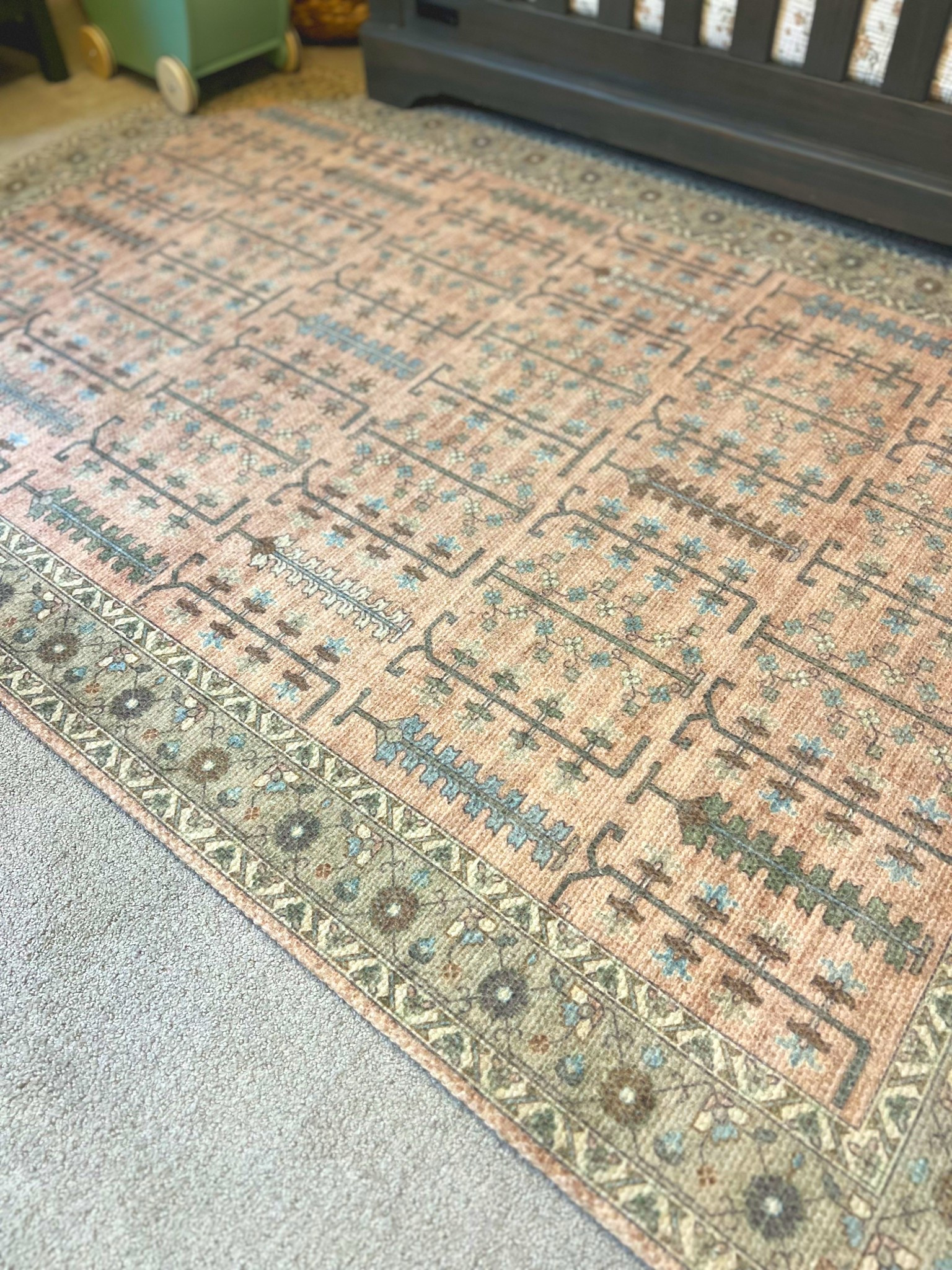 The most beautiful rug for a little girls room 💕 

#LTKBump #LTKBaby #LTKmomlife