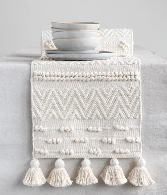 Isabelle Table Runner | Pepper + Vetiver