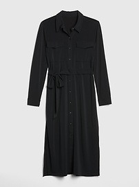 Knit Midi Shirtdress | Gap (CA)