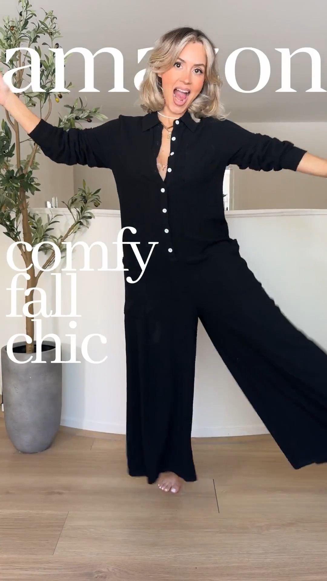 Casual and chic Amazon outfits!

Super cute easy looks that can be worn to run errands, airport outfits, work from home, etc.  😍

I'm wearing a size small in EVERYTHING! Also, the jumpsuits and the pants are petite friendly I'm 5 foot two and I'm wearing them all with flats or sneakers.

#LTKgrwm #LTKootd #LTKmomlife