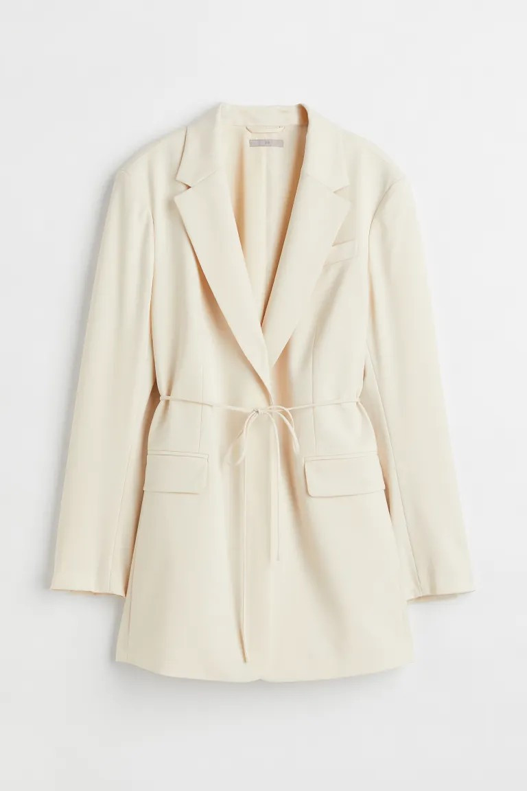 Long Tie-belt Jacket | H&M (US + CA)