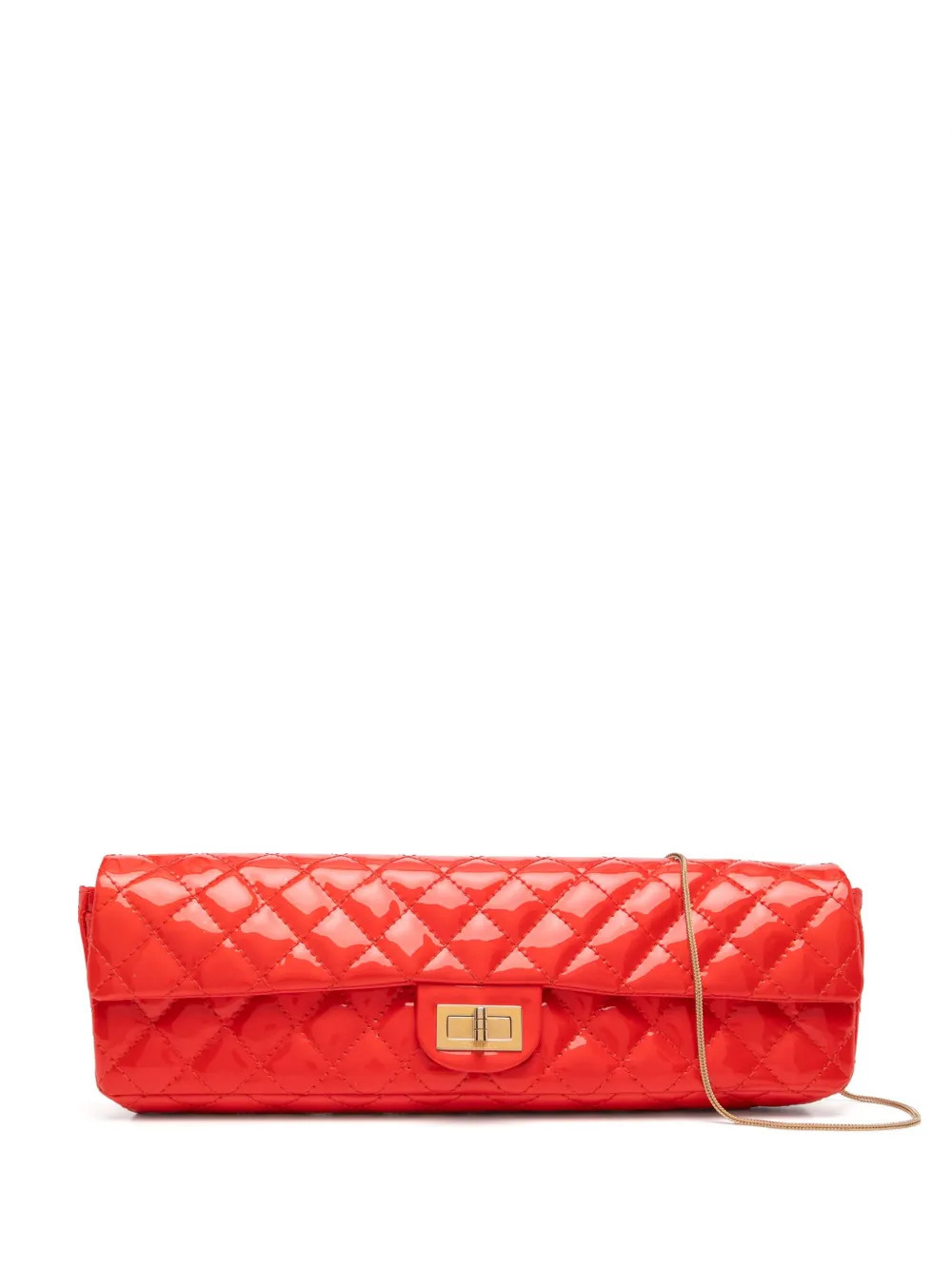 CHANEL Pre-Owned 2008 classic flap bag - Red | Farfetch Global