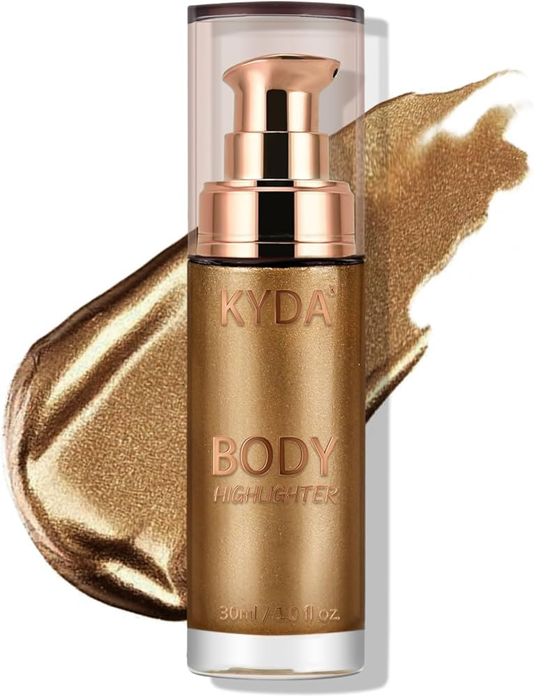 KYDA Body Luminizer, Lasting Moisturizing High Glossy For Face & Body, Face Body Glow Illuminator... | Amazon (US)