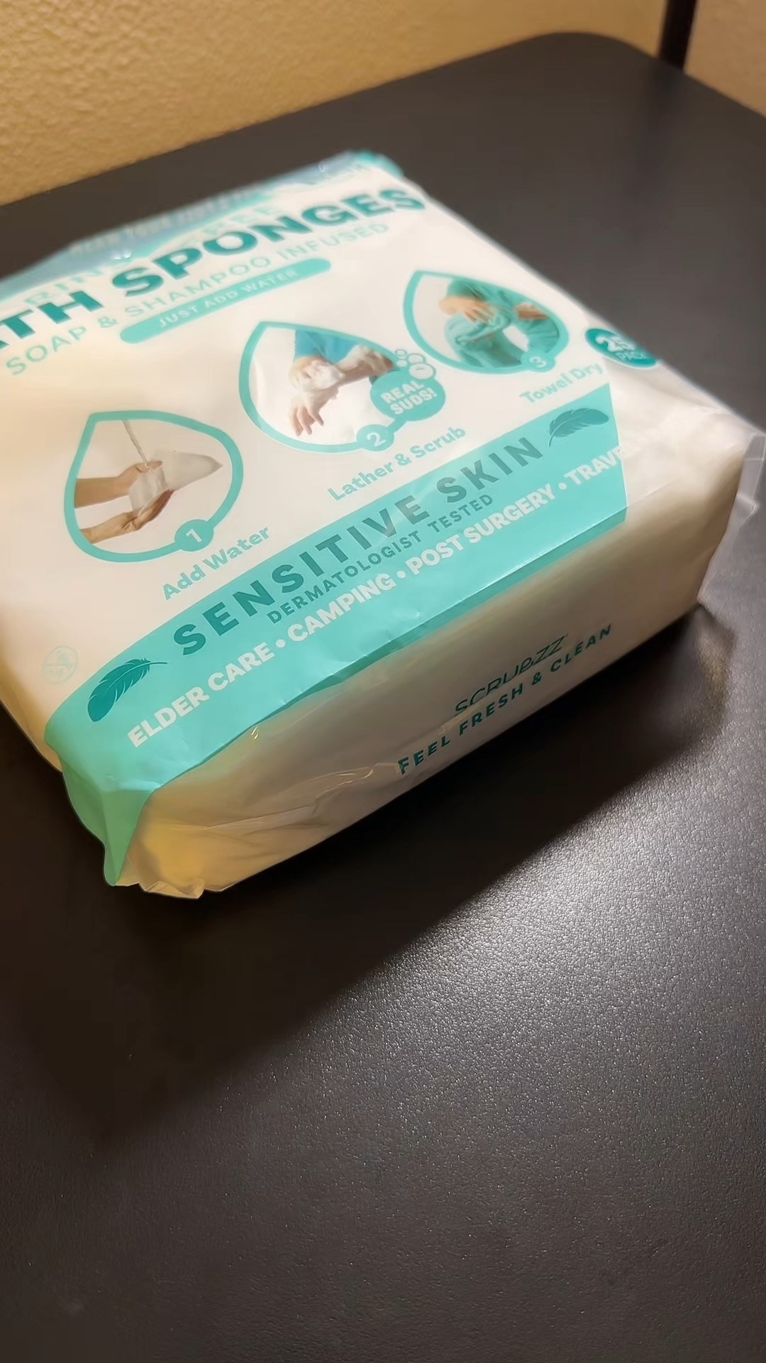 🧼 Scrubzz Disposable No-Rinse Bathing Wipes

“Fresh & clean on-the-go 🚿 Disposable bathing wipes that require no rinsing—perfect for travel, camping, or quick refreshes.”
#LTKhome #LTKtravel #LTKfamily #LTKclean #LTKmusthaves 

 #LTKHome #LTKFindsUnder50 #LTKTravel